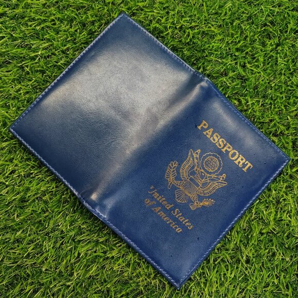 Genuine Leather passport cover, Leather Passport holder, passport travel wallet - Picture 3 of 7